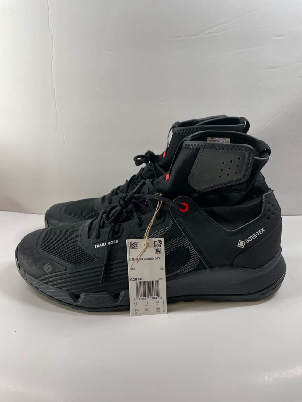 Adidas Trail Cross GTX Men's Black Trail hiking Shoe S29146 Size US 11.5
